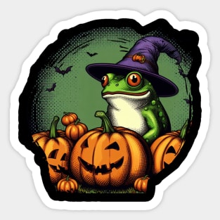 Happy Halloween by Frog 05 Sticker